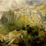 Ronda, Spain 1834 by David Roberts 1796-1864